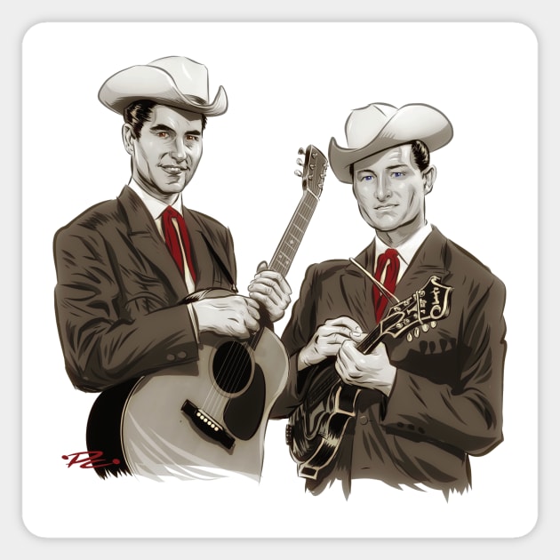 Jim & Jesse - An illustration by Paul Cemmick Sticker by PLAYDIGITAL2020